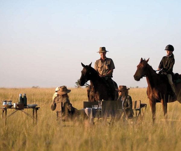 A horseback safari is a one of a kind adventure