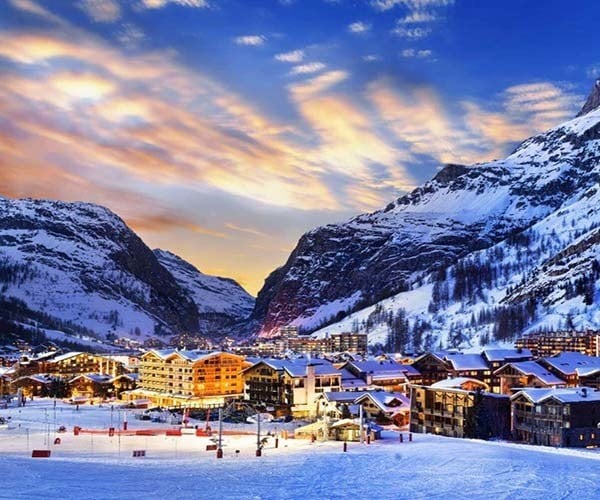 Top 5 ski resorts in the Alps