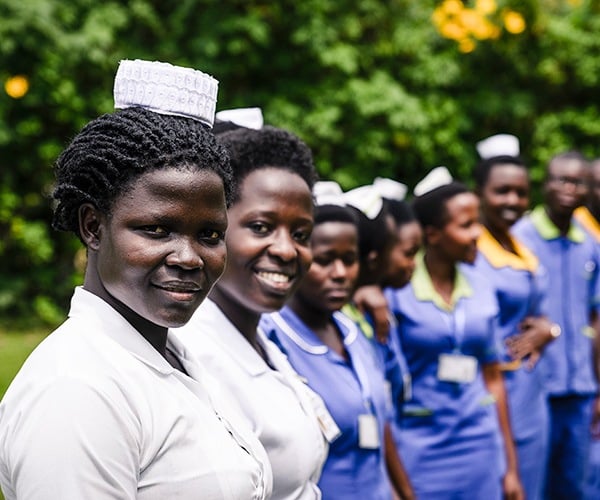 Women of Bwindi Community Hospital, excursion from Gorilla Forest Camp