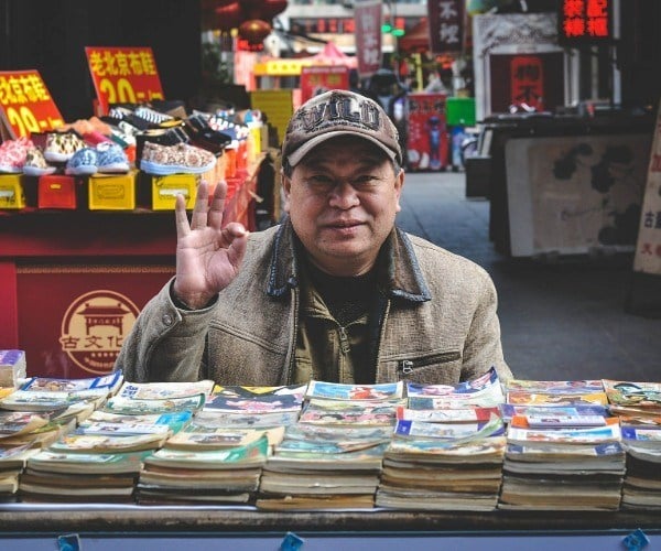 Chinese Market Stall