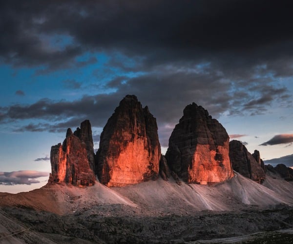 Tre Cime di Lavaredo, Sexten Dolomites, Italy