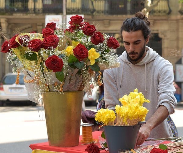 roses sant jordi