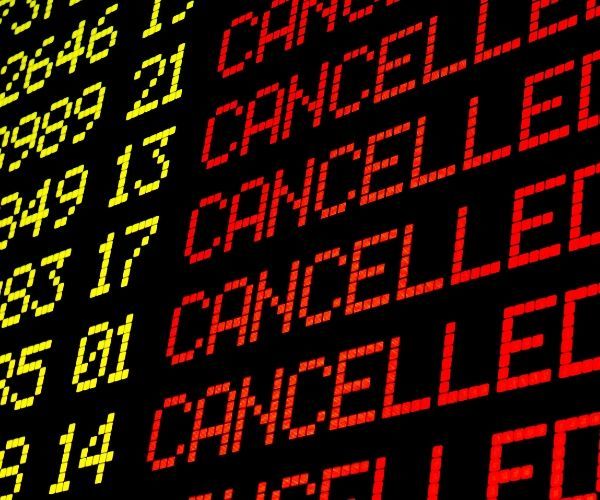 Cancelled flights