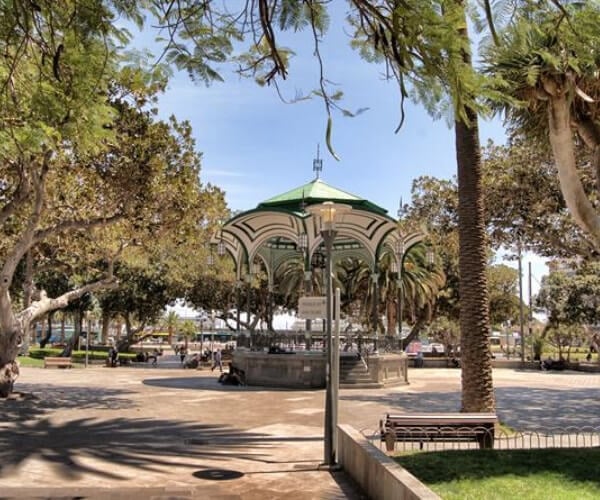 Parque de San Telmo in Las Palmas, Gran Canaria