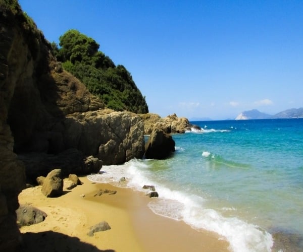 Skiathos beach