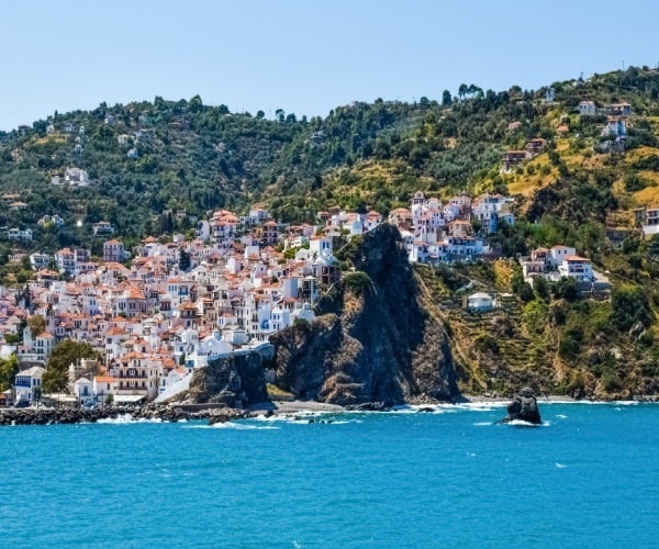 Skopelos village