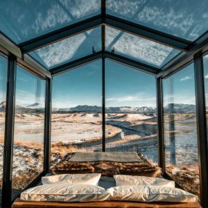 Photograph of the week: A room with a view in Iceland