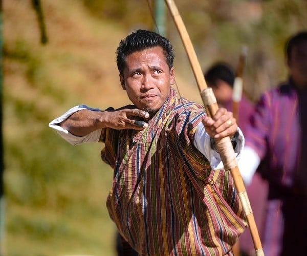 bhutan archery