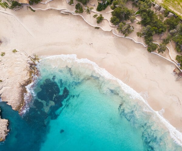 Cala Bassa in Ibiza