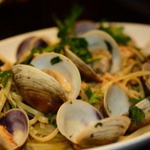 Linguine and clams