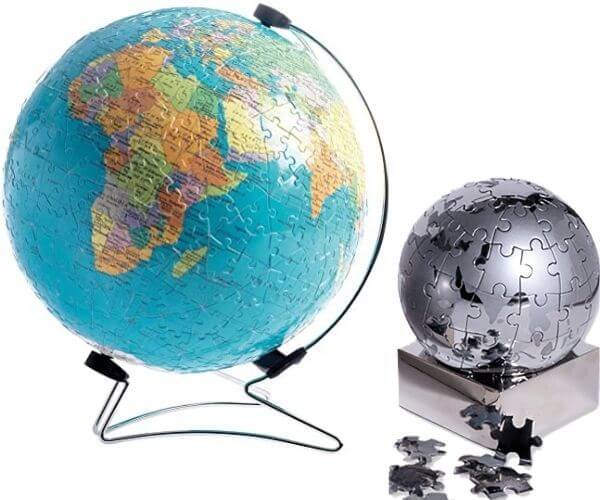Travel related puzzle - Globes