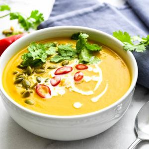 Recipe of the week: Thai style pumpkin squash soup