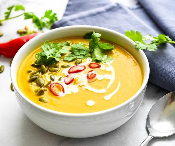 Recipe of the week: Thai style pumpkin squash soup