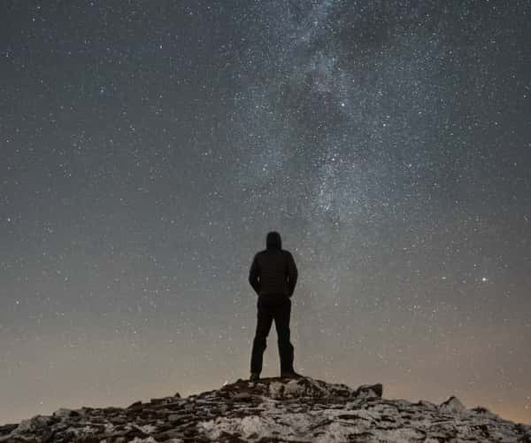 Cwmdu, Brecon Beacons; A winter portrait under the Galactic Core