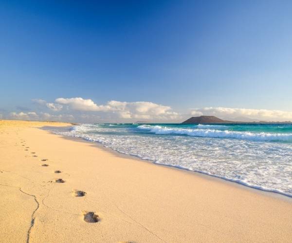 Corralejo Beach in Fuerteventura