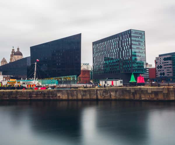 Liverpool city from the Mersey