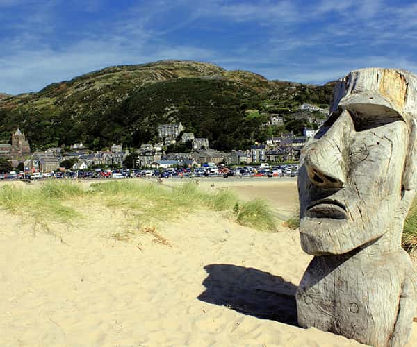 North Wales has many blug flag status beaches