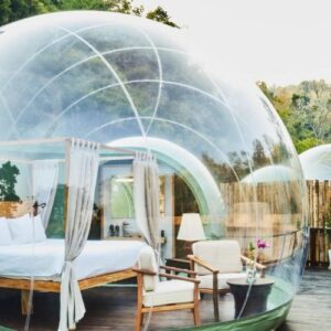 Jungle Bubble Lodge for families at Anantara Golden Triangle Elephant Camp & Resort