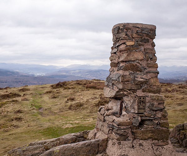 The summit of Gummers Howe