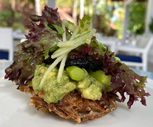 vegan rosti at Kurumba