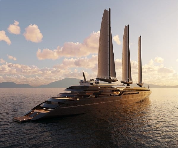 Orient Express unveils the world's largest sailing ship