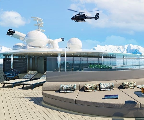 The world's newest ultra-luxury discovery yacht, Scenic Eclipse II, sets sail