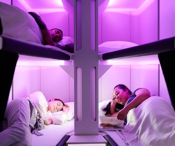 Soon you’ll even be able to have a flat bed when flying economy