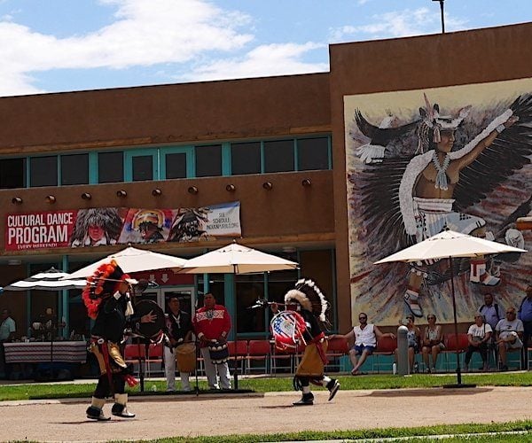 A Native American cultural ceremony.