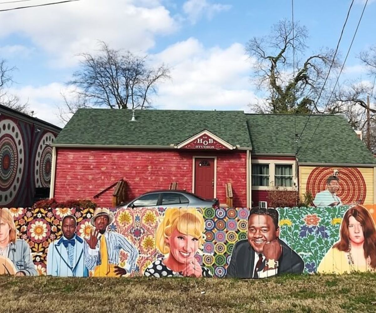 Lockeland Design Mural - nashville public art