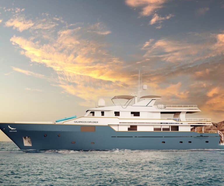 New luxury expedition yacht launches in Galapagos