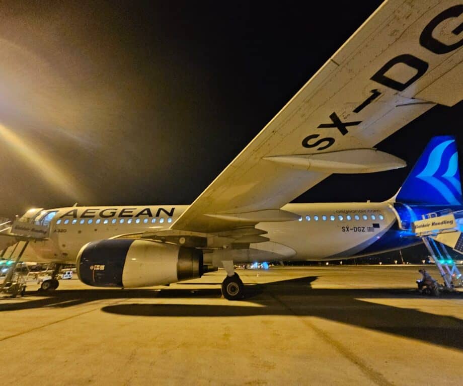 AEGEAN Airlines replacement plane
