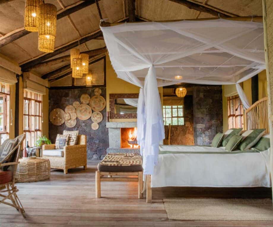 The top 5 luxury lodges in Uganda for wildlife encounters like no other Mount Gahinga room