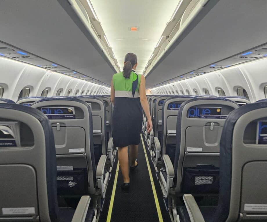 Olympic Air flight assistant