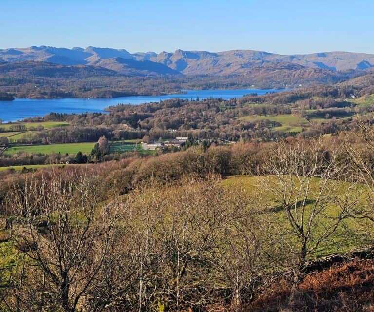 A short but rewarding Lake District walk: Orrest Head, Windermere, UK
