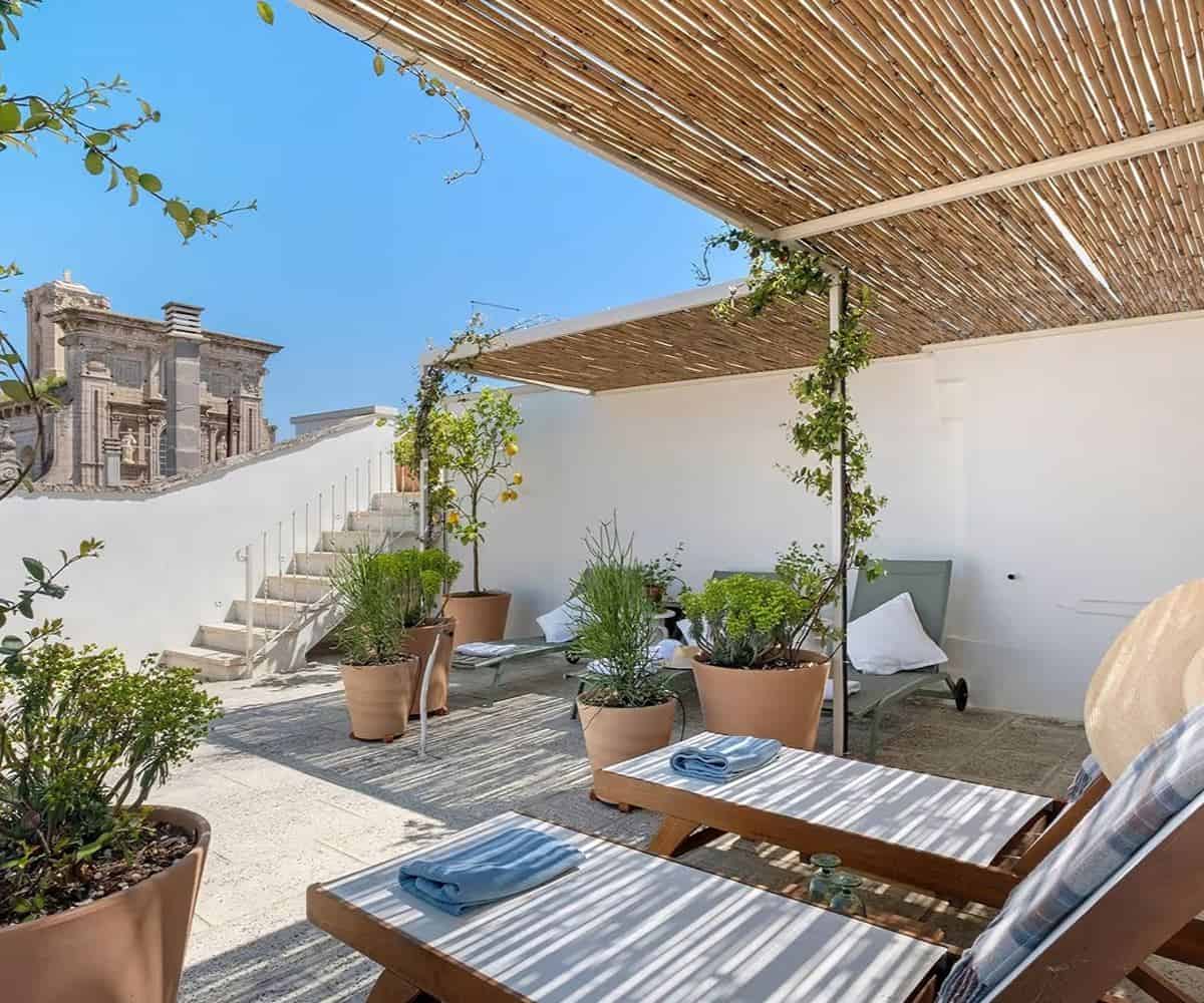 Palazzo living in the Salento region of Puglia , Italy