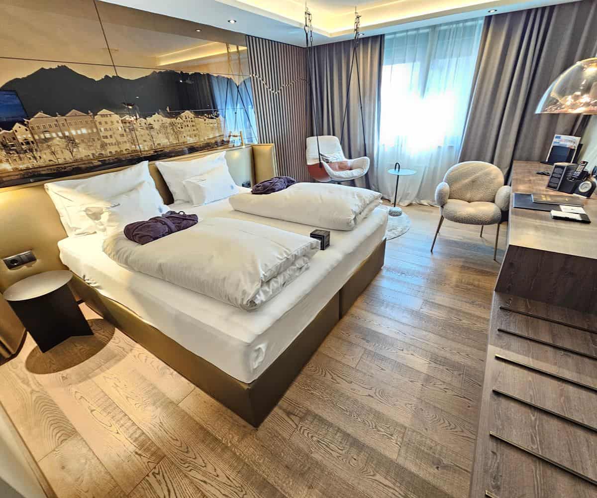 Hotel Das Innsbruck Puts Tyrolean Comfort Right on the Edge of the Old Town