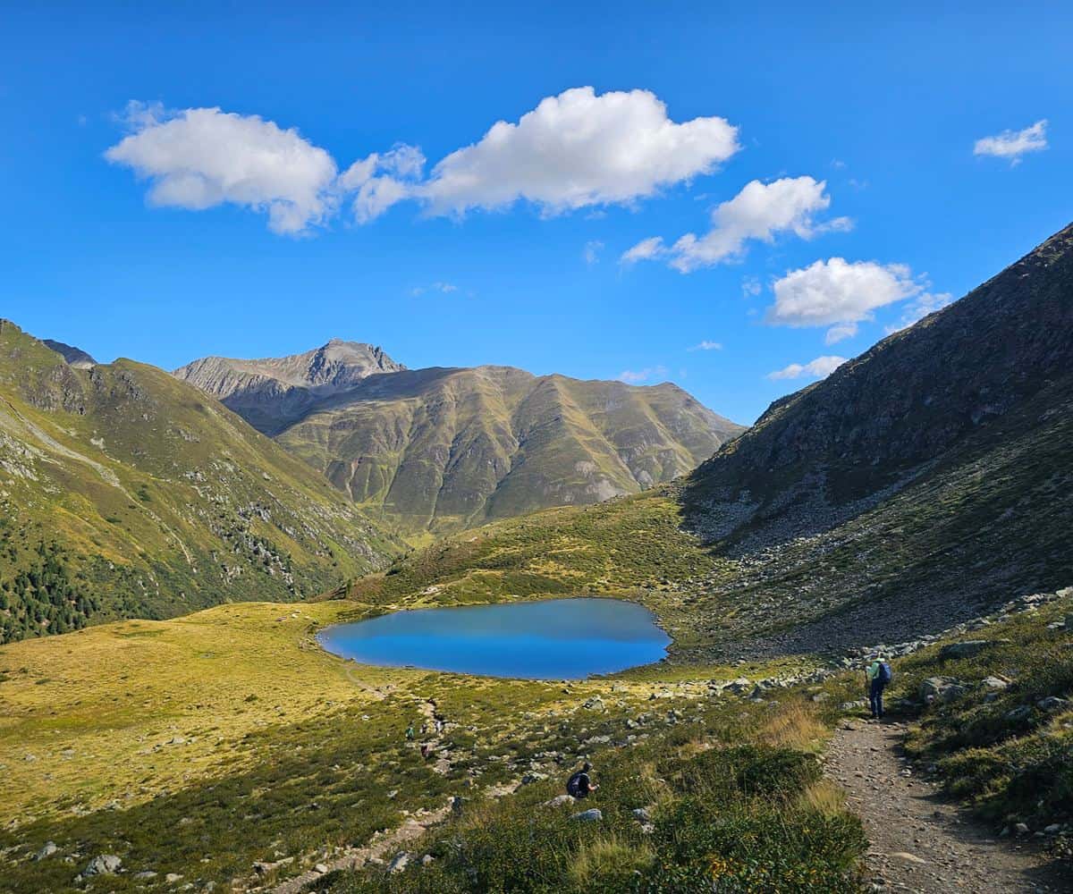 Walking the Three Lakes Circuit above Kühtai