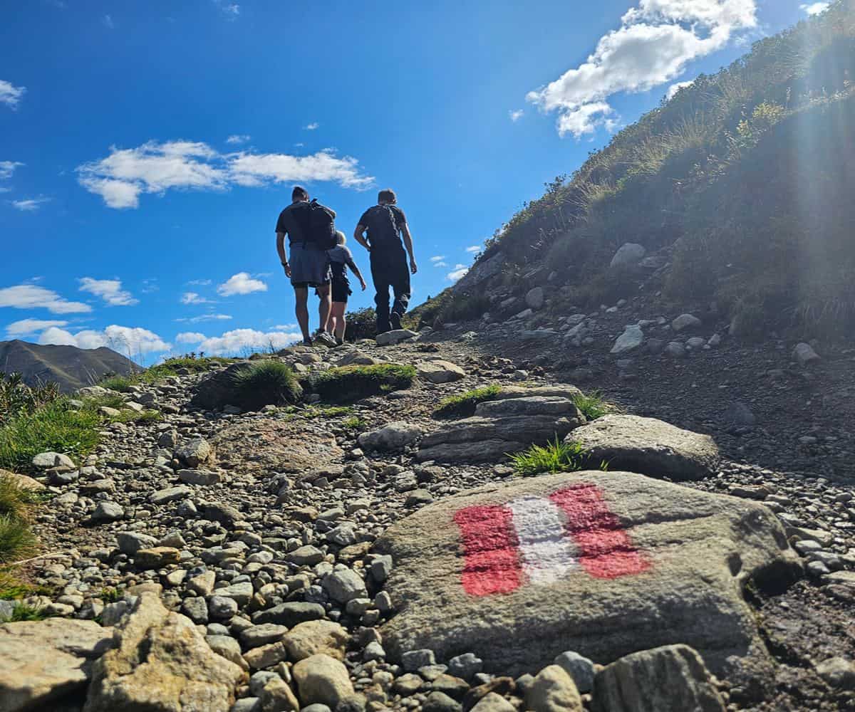 Walking the Three Lakes Circuit above Kühtai